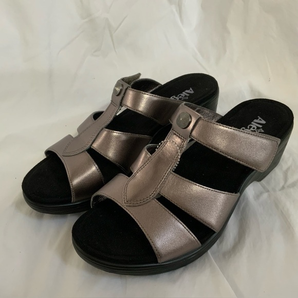 Alegria Shantal Sandals Pewter Women's Sz US 11.5-12 New Without Box EU Sz 42 - Picture 1 of 13